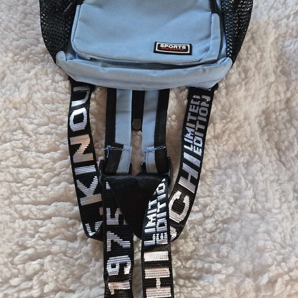 Versatile Sling Backpack With Multiple Pockets Si… - image 1